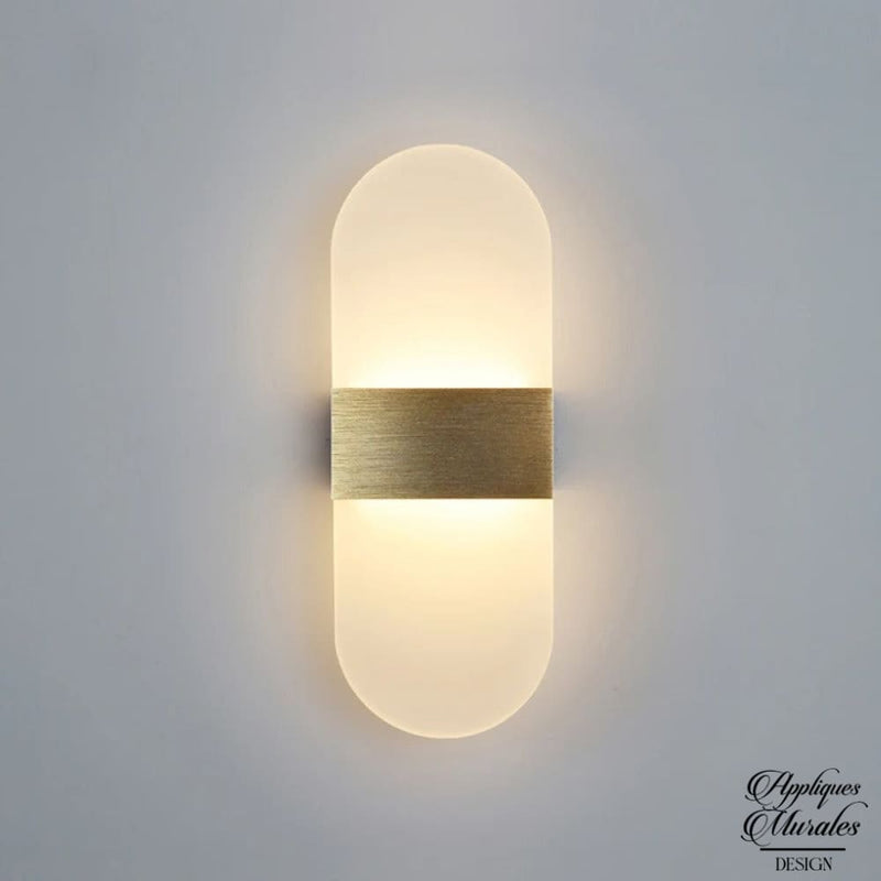 Appliques murales plates