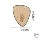 Appliques murales rotin