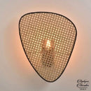 Appliques murales rotin