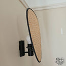 Appliques murales rotin