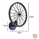 Appliques murales roues