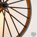 Appliques murales roues