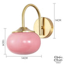 Globe applique murale