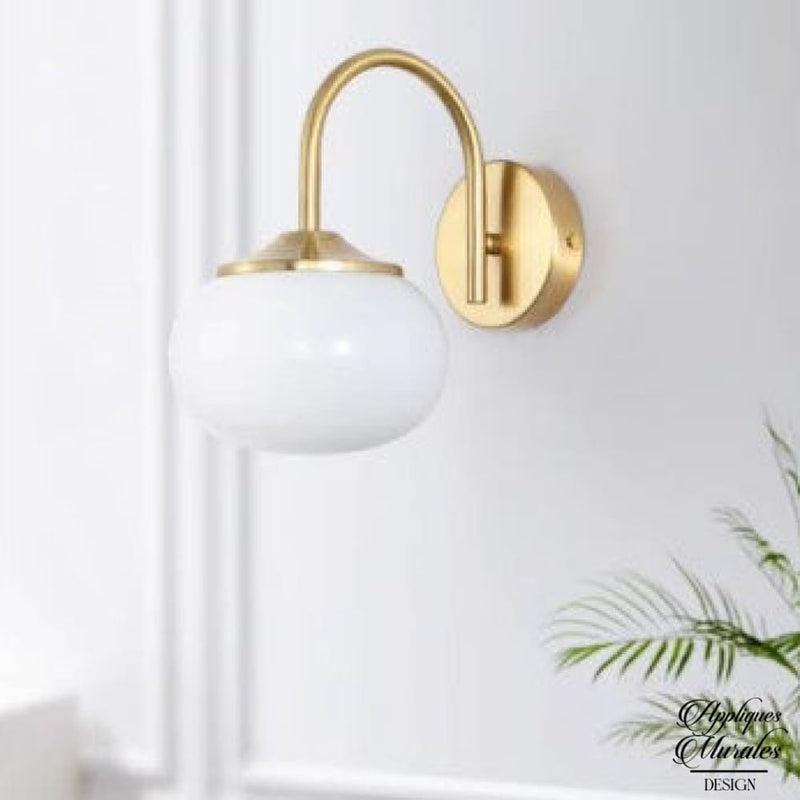 Globe applique murale