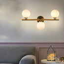 Globe verre applique murale