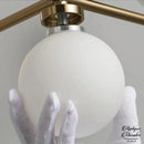 Globe verre applique murale