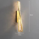 Applique murale cristal design