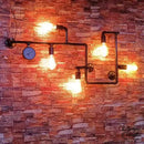 Applique mural industrielle tuyau