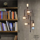 Applique mural industrielle tuyau