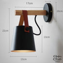 Applique murale avec prise