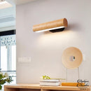 Applique murale bois avec interrupteur