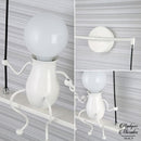 Applique murale bonhomme balancoire