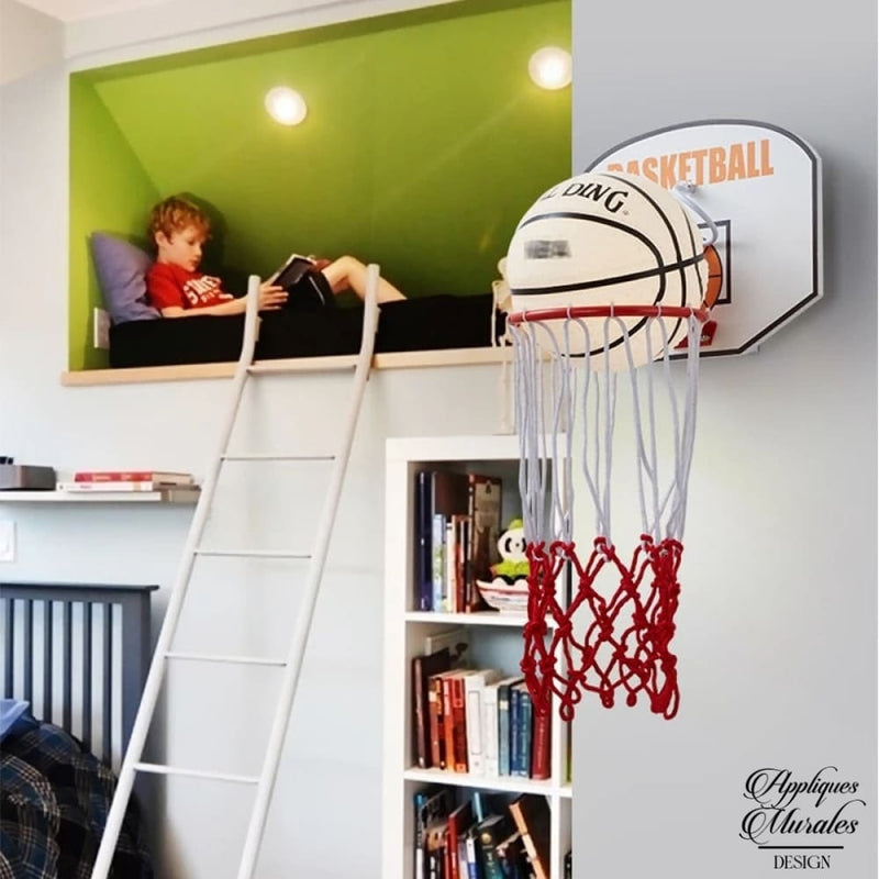 Applique murale chambre basketball