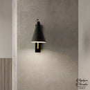 Applique murale conique