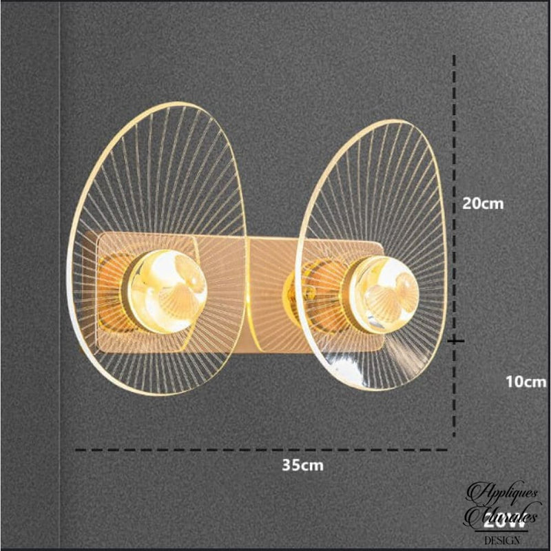 Applique murale contemporaine décoratif