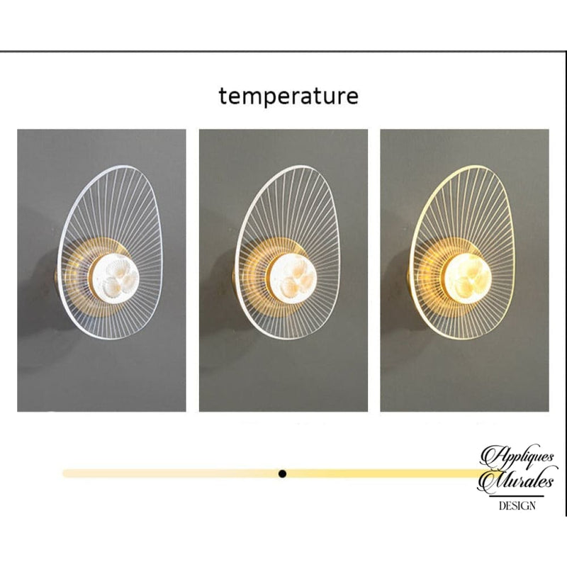 Applique murale contemporaine décoratif
