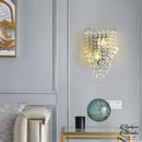 Applique murale cristal