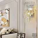 Applique murale cristal