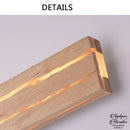 Applique murale en bois naturel