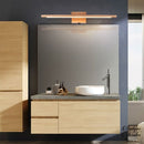 Applique murale en bois salle de bain