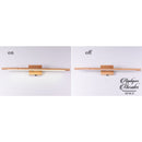 Applique murale en bois salle de bain