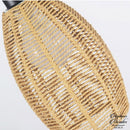 Applique murale en rotin