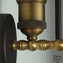 Applique murale phare rond