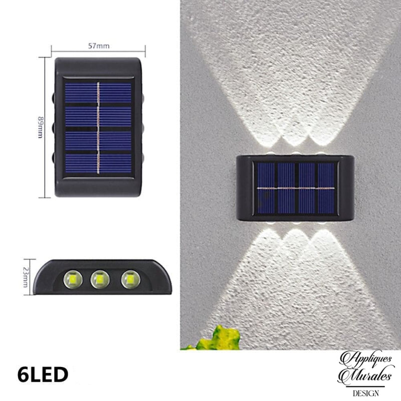 Applique murale solaire